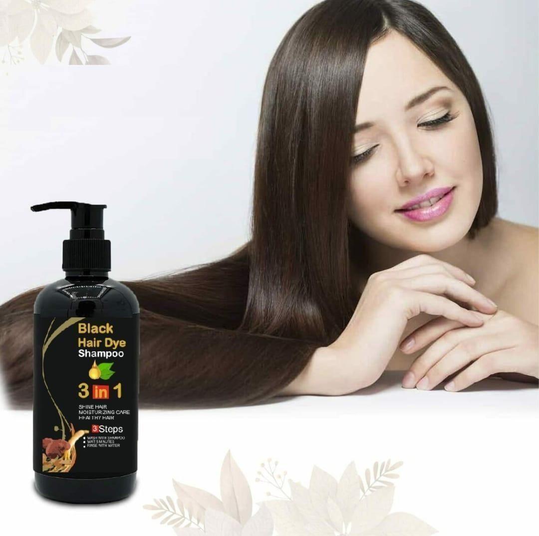 BLOSDREAM Black Hair Shampoo 3 in 1 ( 300ml )